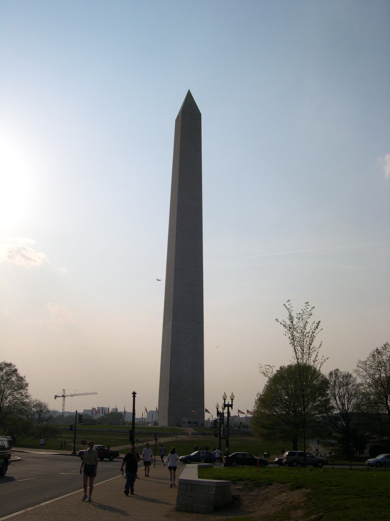 Washington D.C. - The Mall - Washington Monument (Closer Still)