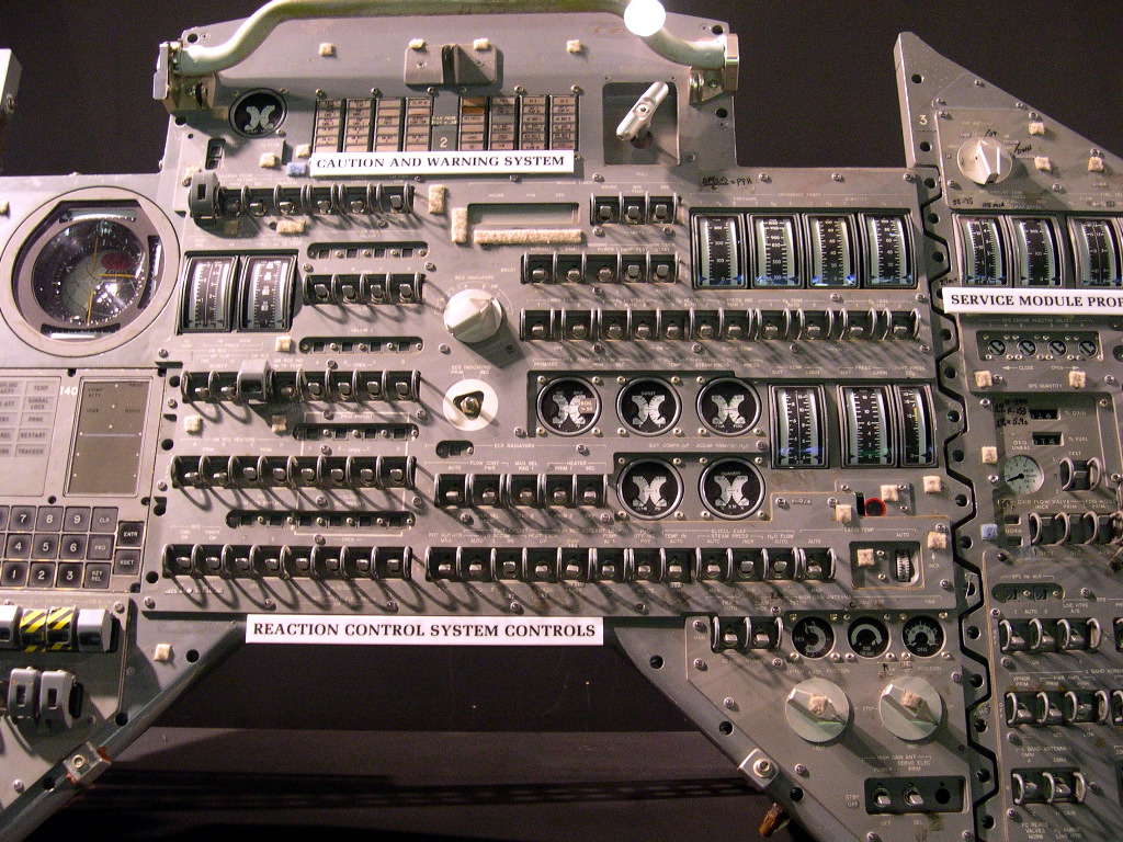 Washington, D.C. - Air and Space Museum - Apollo Control Panel