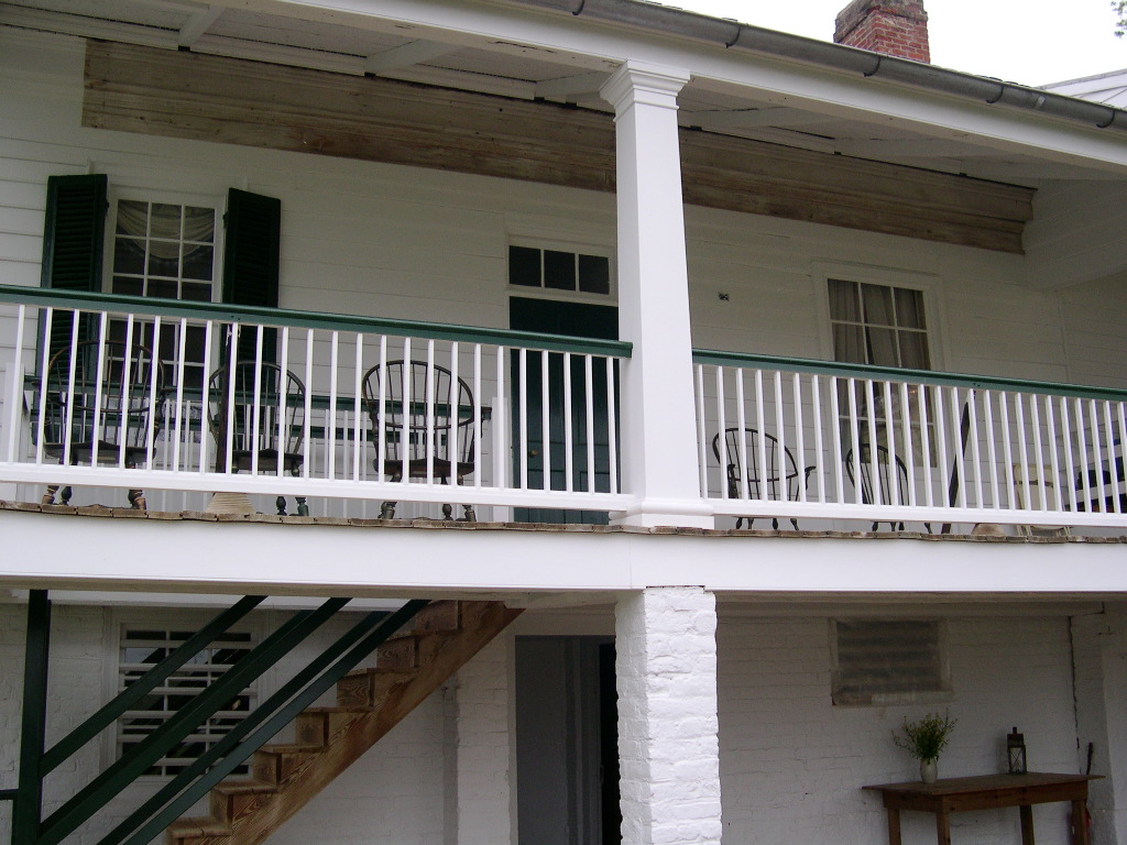 Charlottesville - Ash Lawn - Rear of House (Home of James Monroe)