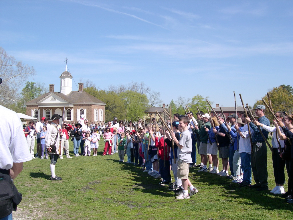 Williamsburg - Learning to Use a Musket 2