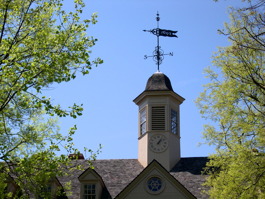 Williamsburg - Cupola on the William and Mary Building