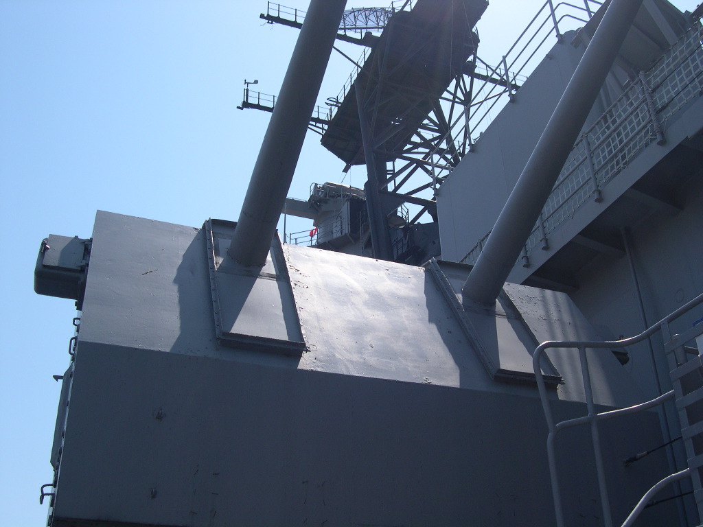 Norfolk - U.S.S. Wisconsin 13 - 5" Guns