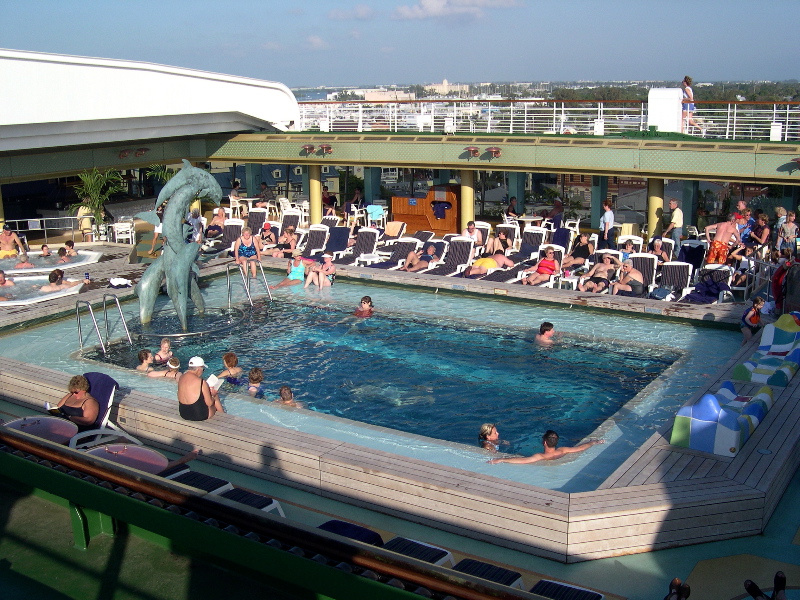 The Pool from the Top Deck