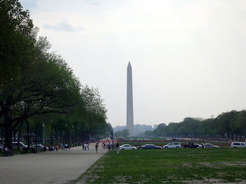 Washington D.C. - The Mall - Washington Monument from Afar