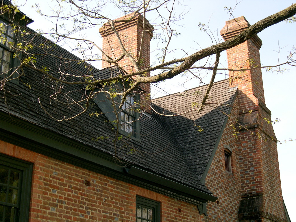 Williamsburg - Roofline at the Jail ("Gaol")